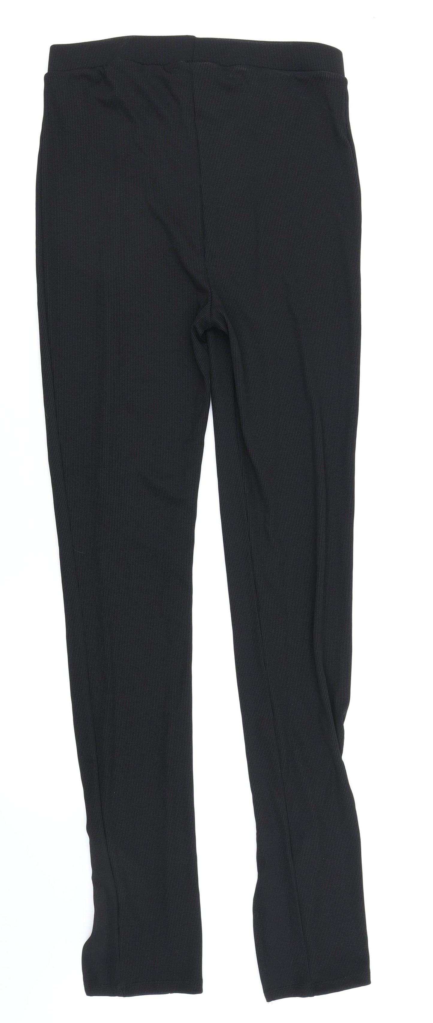 Stradivarius Womens Black   Trousers  Size M L31 in