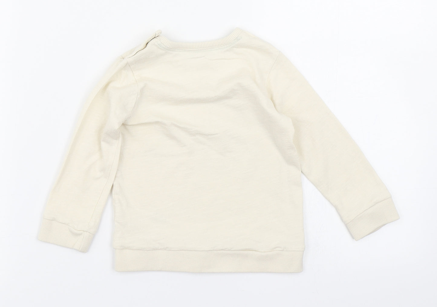 George Baby Beige   Basic T-Shirt Size 9-12 Months  - Winnie The Pooh