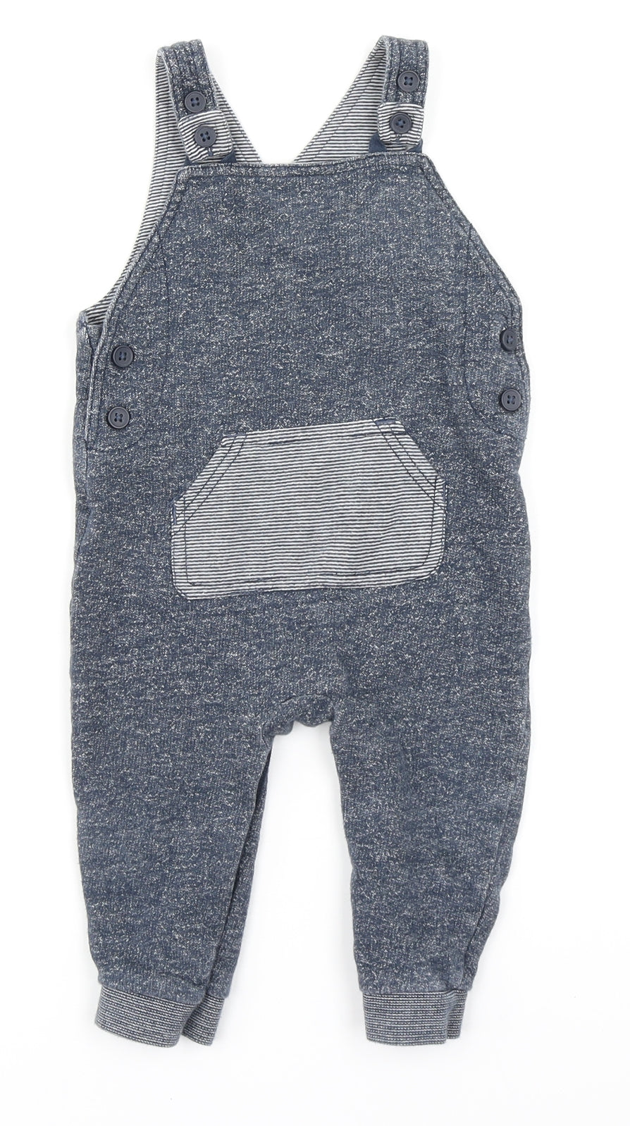 George Boys Blue   Dungaree One-Piece Size 9-12 Months