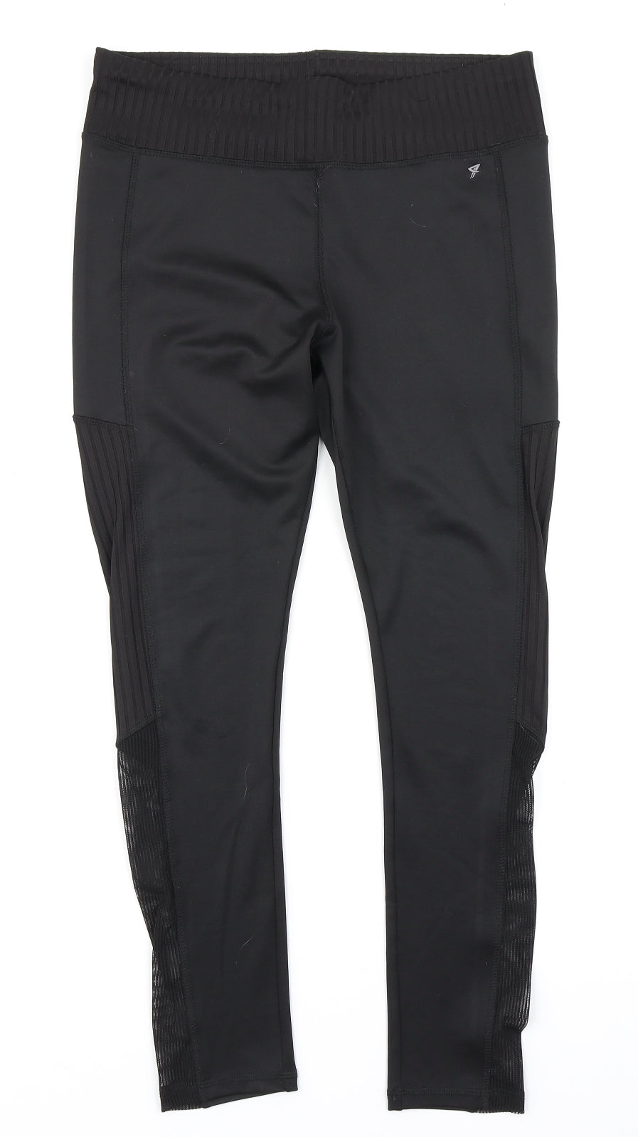 Workout Womens Black   Compression Leggings Size S L23 in