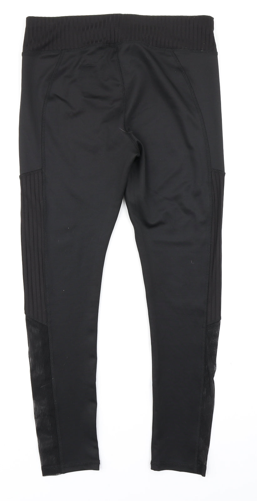 Workout Womens Black   Compression Leggings Size S L23 in