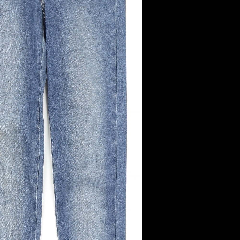 TU Womens Blue  Denim Skinny Jeans Size 10 L26 in