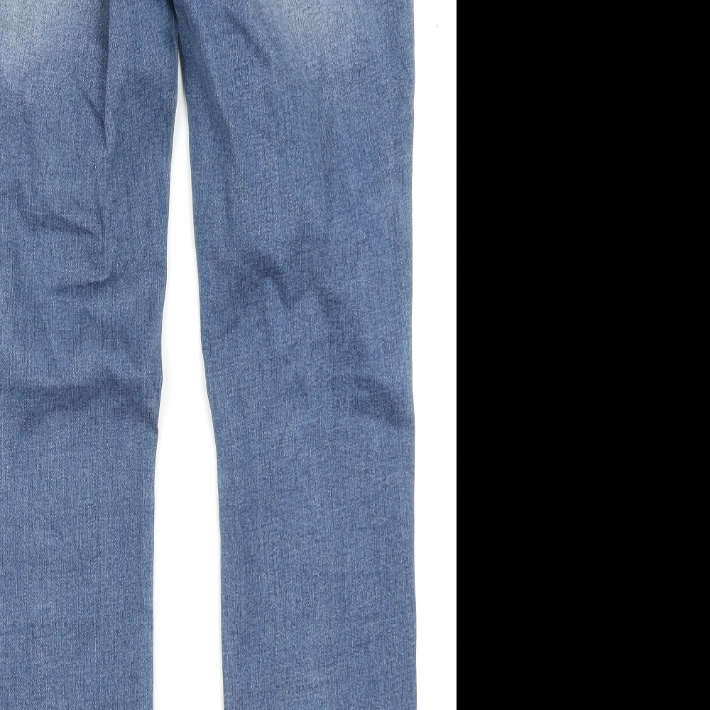 TU Womens Blue  Denim Skinny Jeans Size 10 L26 in