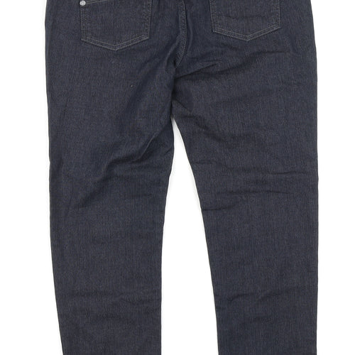 Vicunha Womens Blue  Denim Straight Jeans Size 30 in L24 in