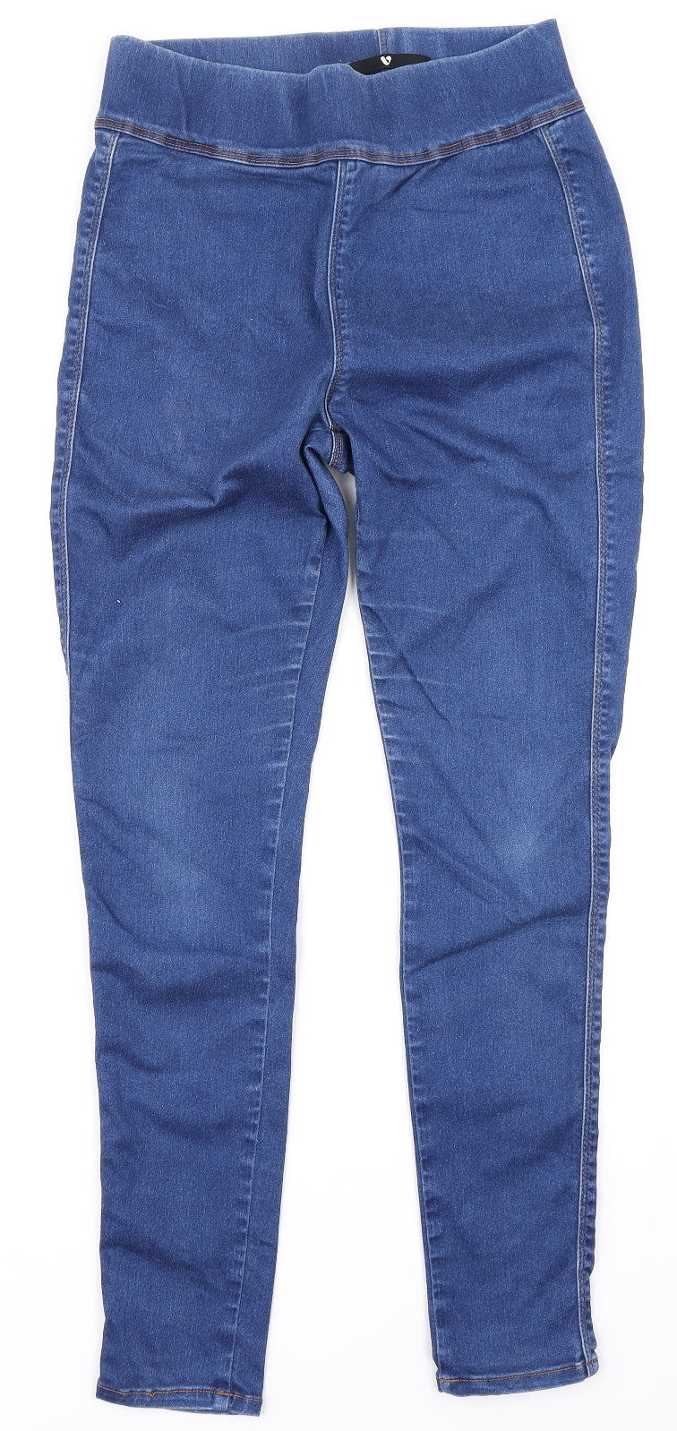 V Womens Blue  Denim Jegging Jeans Size 10 L27 in