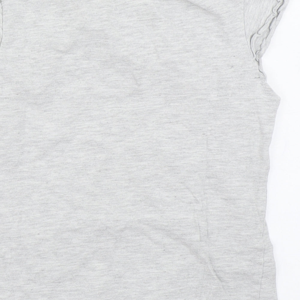 George Girls Grey   Basic T-Shirt Size 3-4 Years  - Lion King