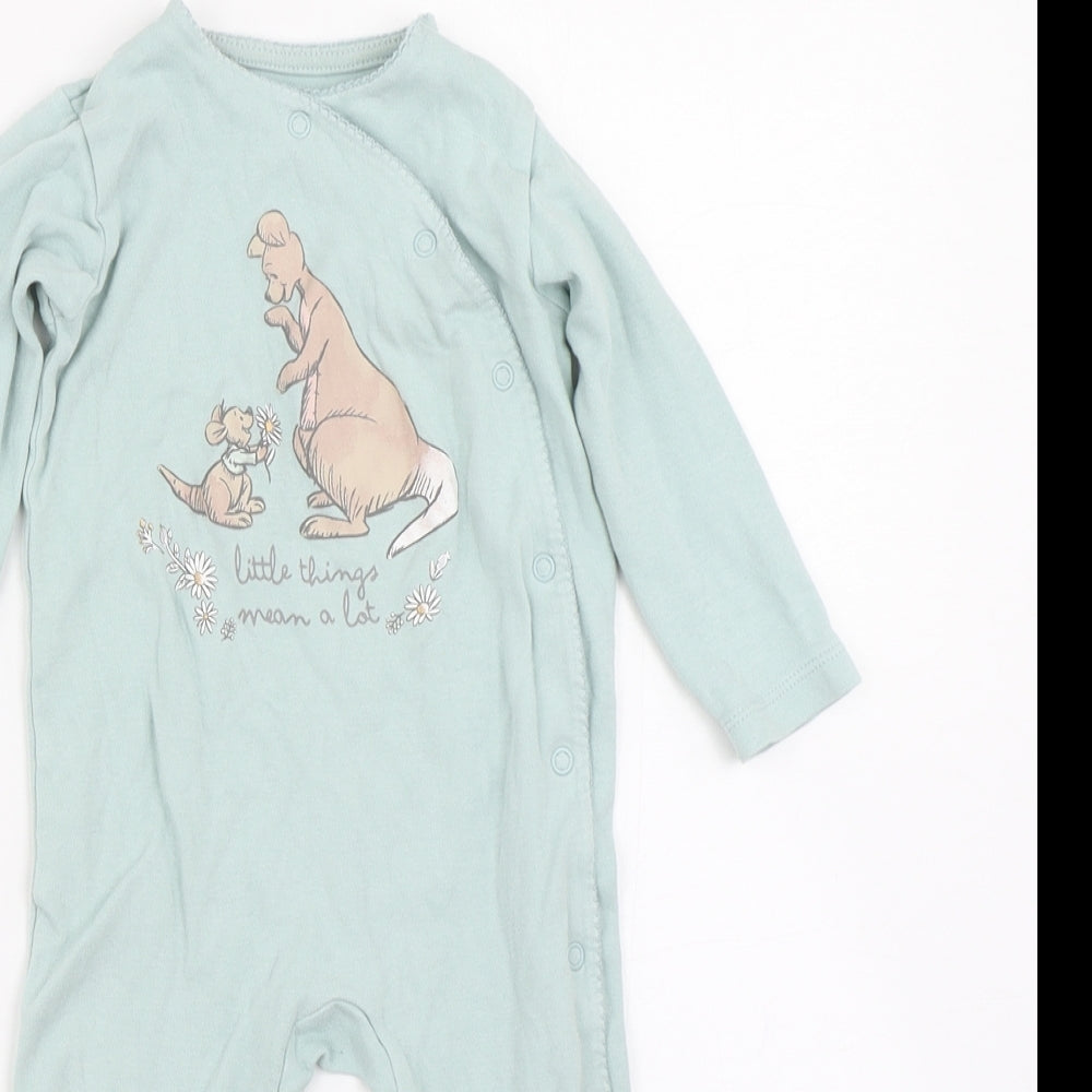 George Girls Blue   Babygrow One-Piece Size 12-18 Months