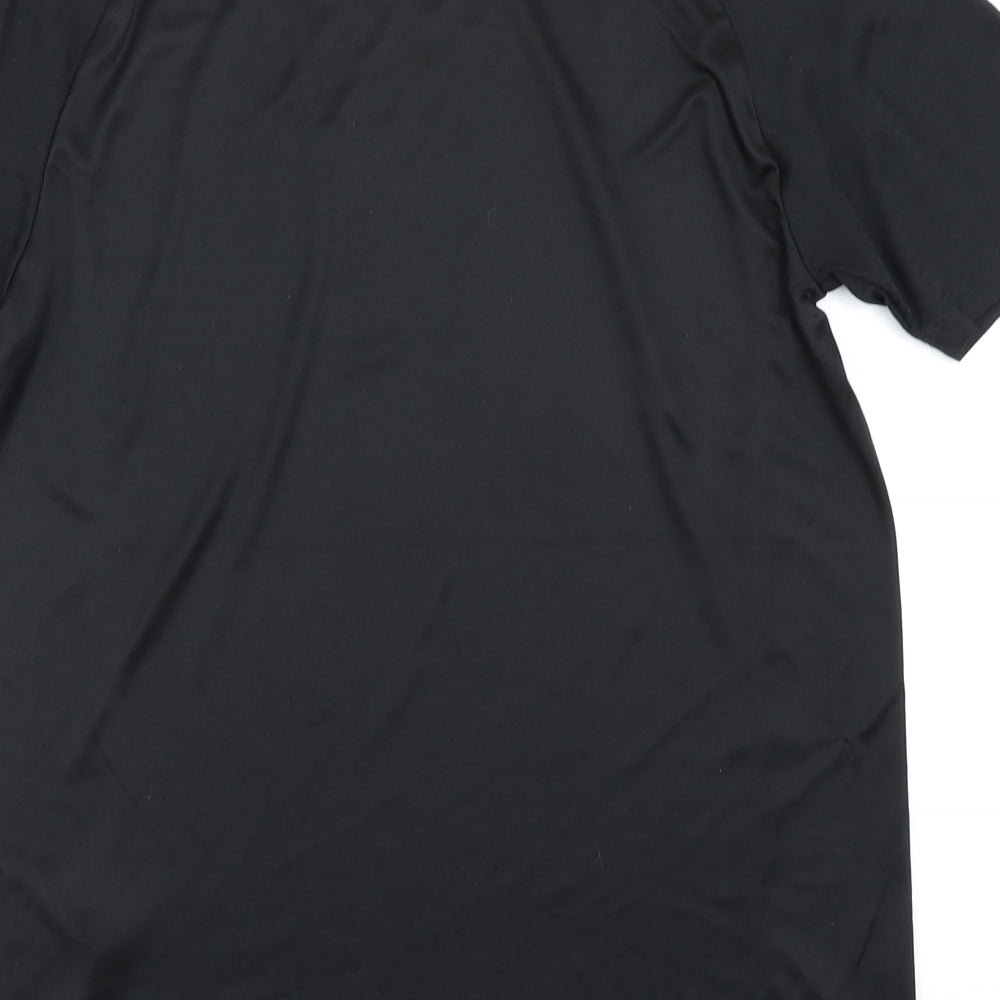 Workout Mens Black   Basic T-Shirt Size M