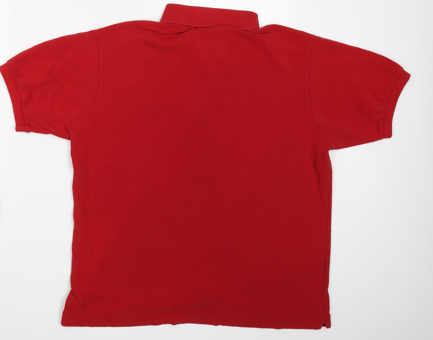 Lacoste Mens Red    T-Shirt One Size