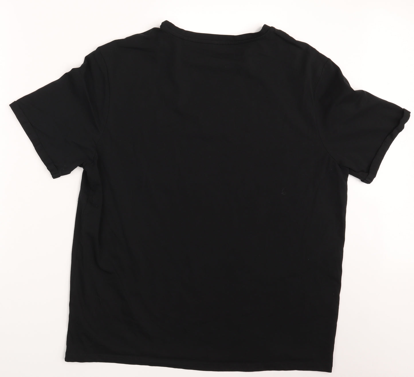 George Mens Black    T-Shirt Size 3XL
