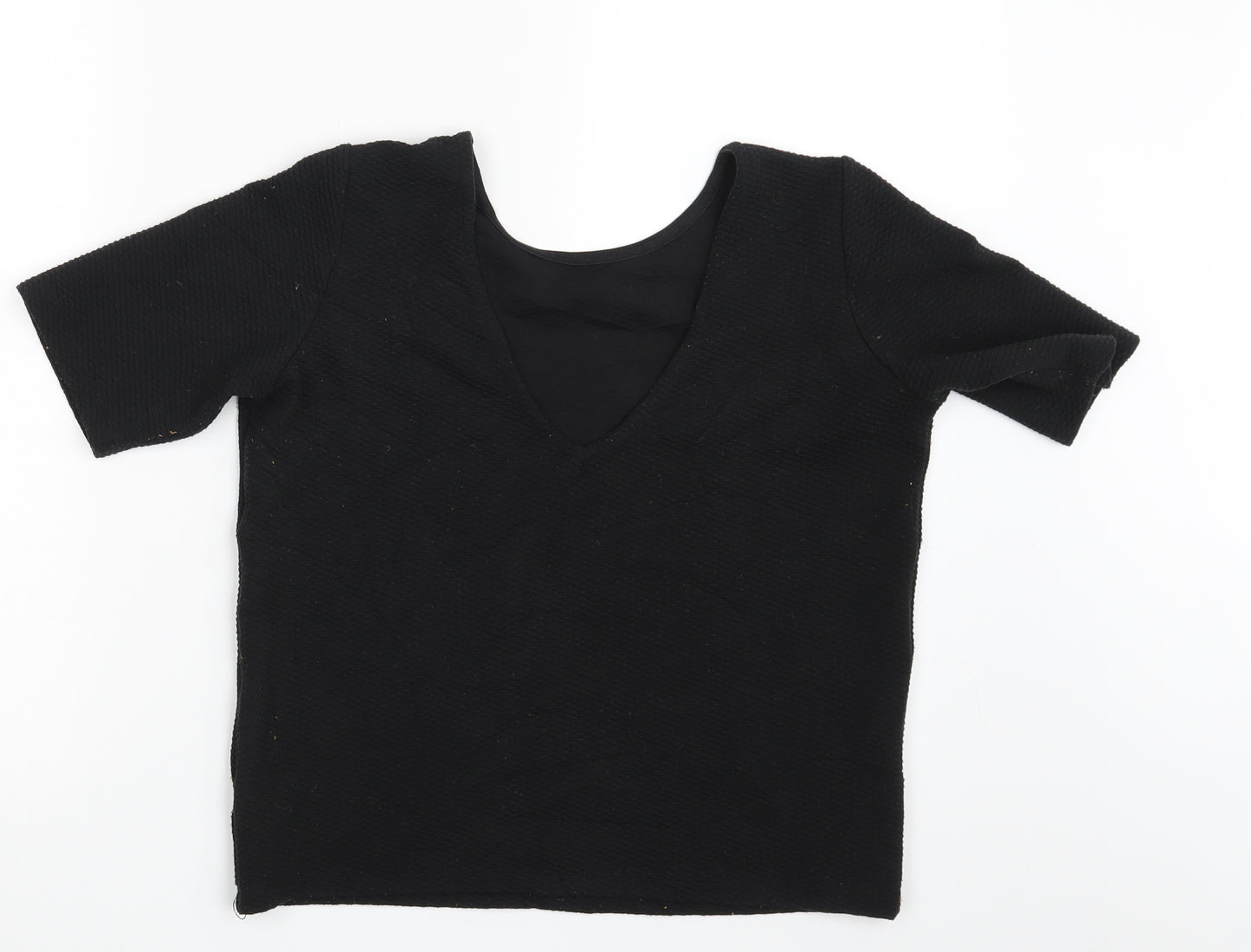 ASOS Womens Black   Basic T-Shirt Size 8