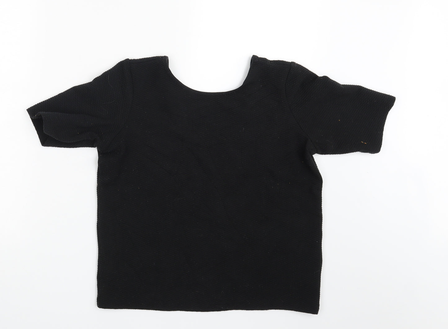 ASOS Womens Black   Basic T-Shirt Size 8