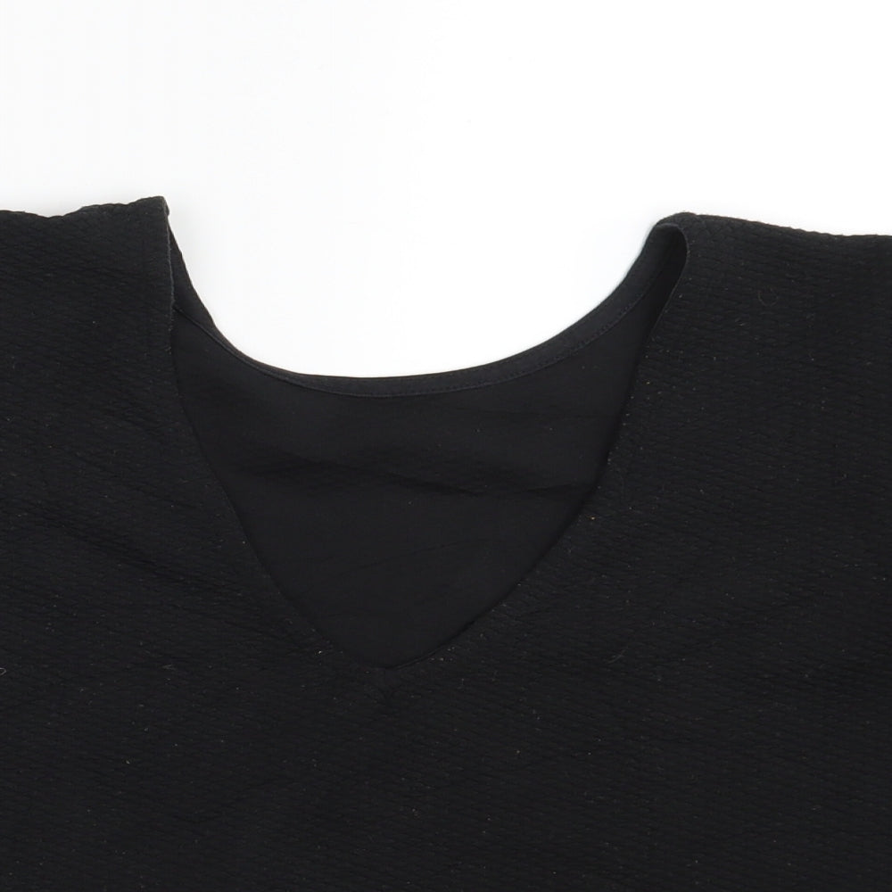 ASOS Womens Black   Basic T-Shirt Size 8
