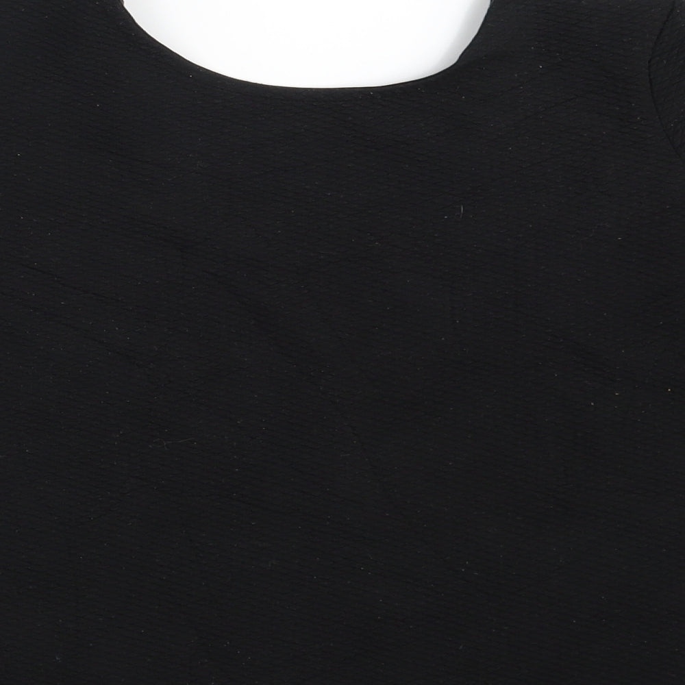 ASOS Womens Black   Basic T-Shirt Size 8