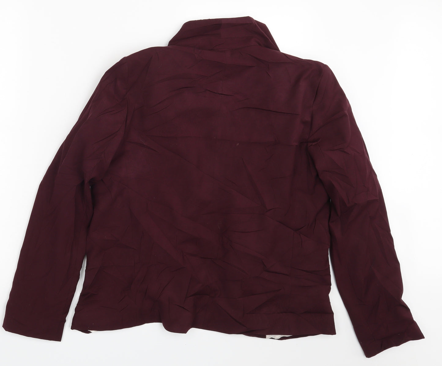 Topshop Womens Purple   Jacket Blazer Size 12