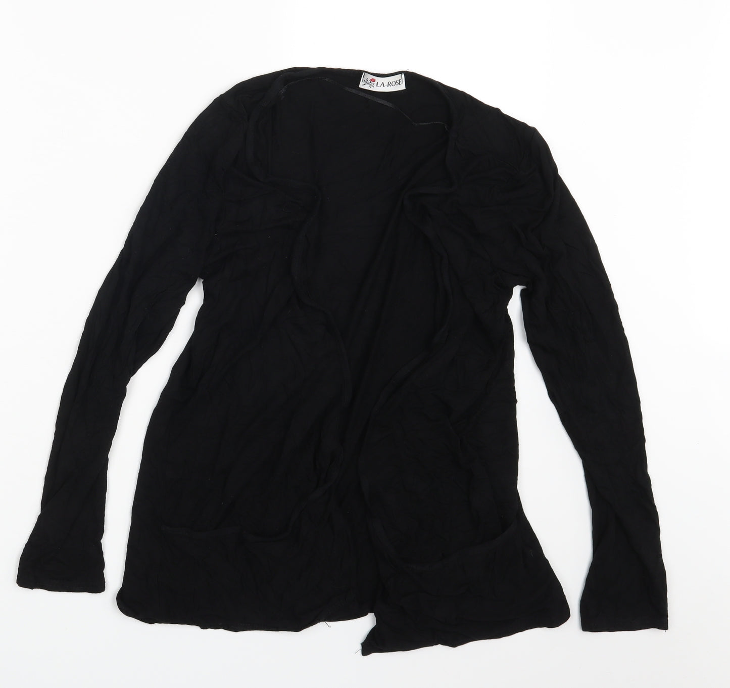 La-Rose Womens Black   Cape Jumper Size XL