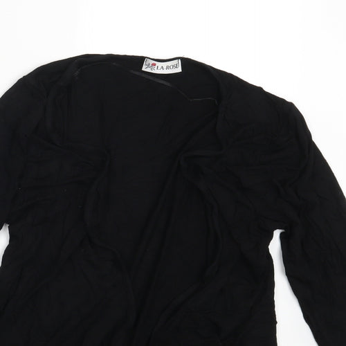 La-Rose Womens Black   Cape Jumper Size XL