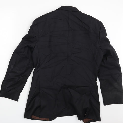 Racing Green Mens Black   Jacket Blazer Size 38