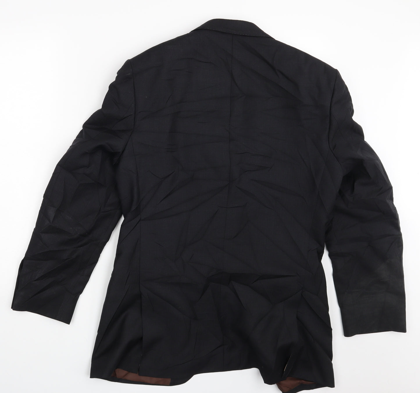 Racing Green Mens Black   Jacket Blazer Size 38