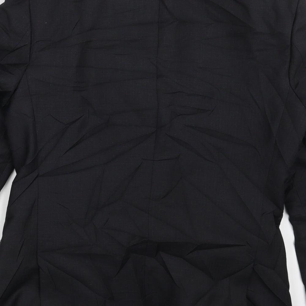 Racing Green Mens Black   Jacket Blazer Size 38