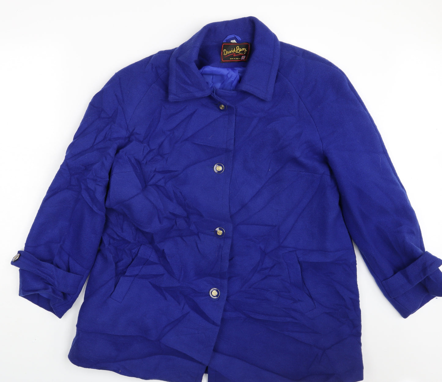 David Barry  Womens Blue   Jacket  Size 18