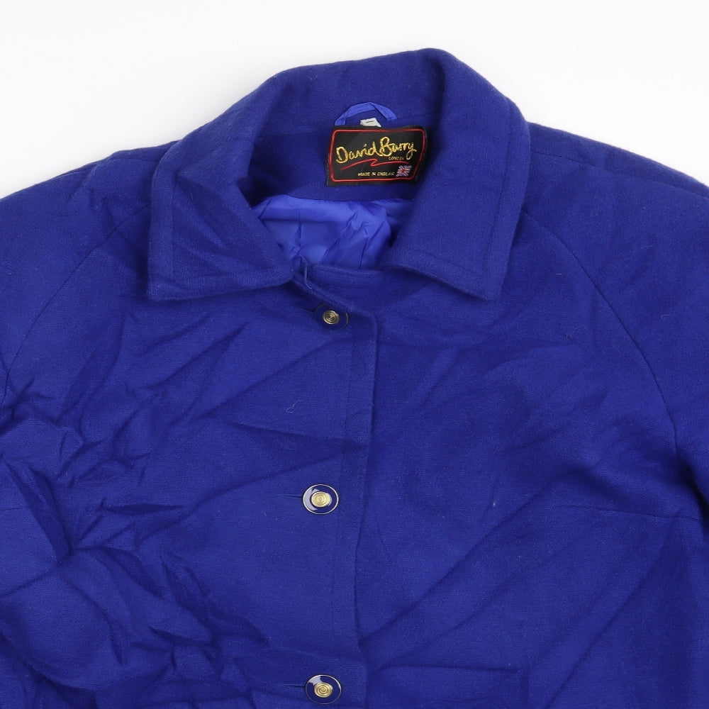 David Barry  Womens Blue   Jacket  Size 18