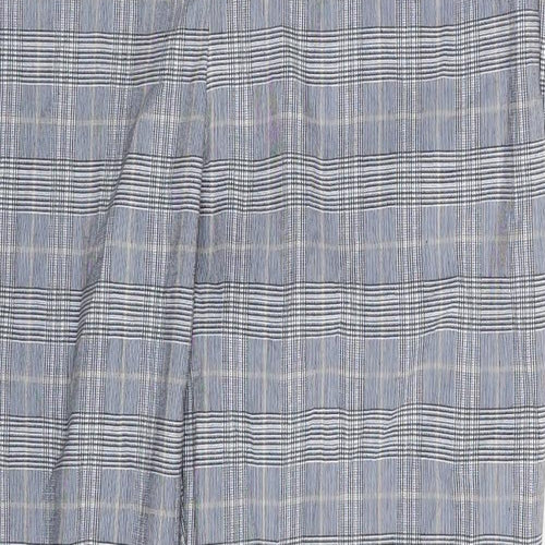 Topshop Womens Grey Herringbone  Chino Trousers Size 8 L27 in