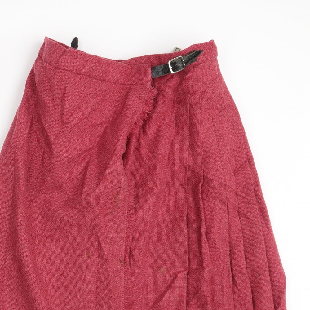 Preworn Womens Pink   A-Line Skirt Size 12