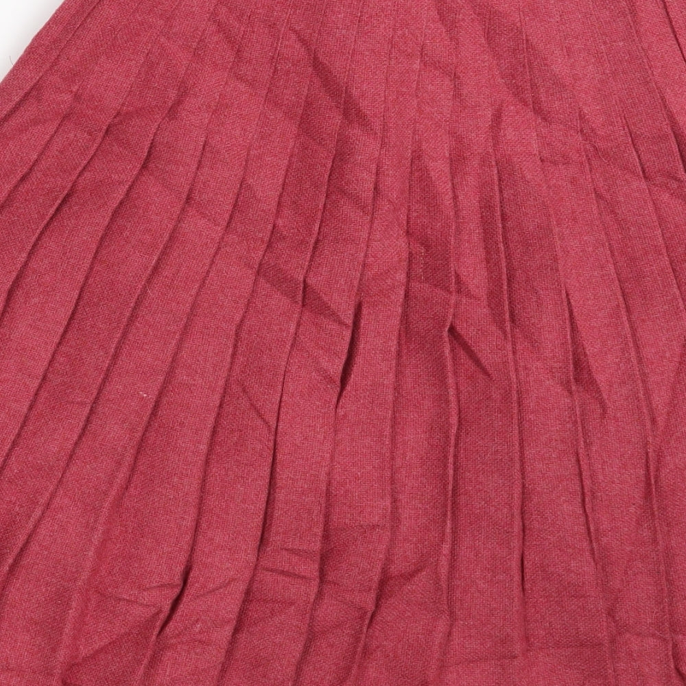 Preworn Womens Pink   A-Line Skirt Size 12