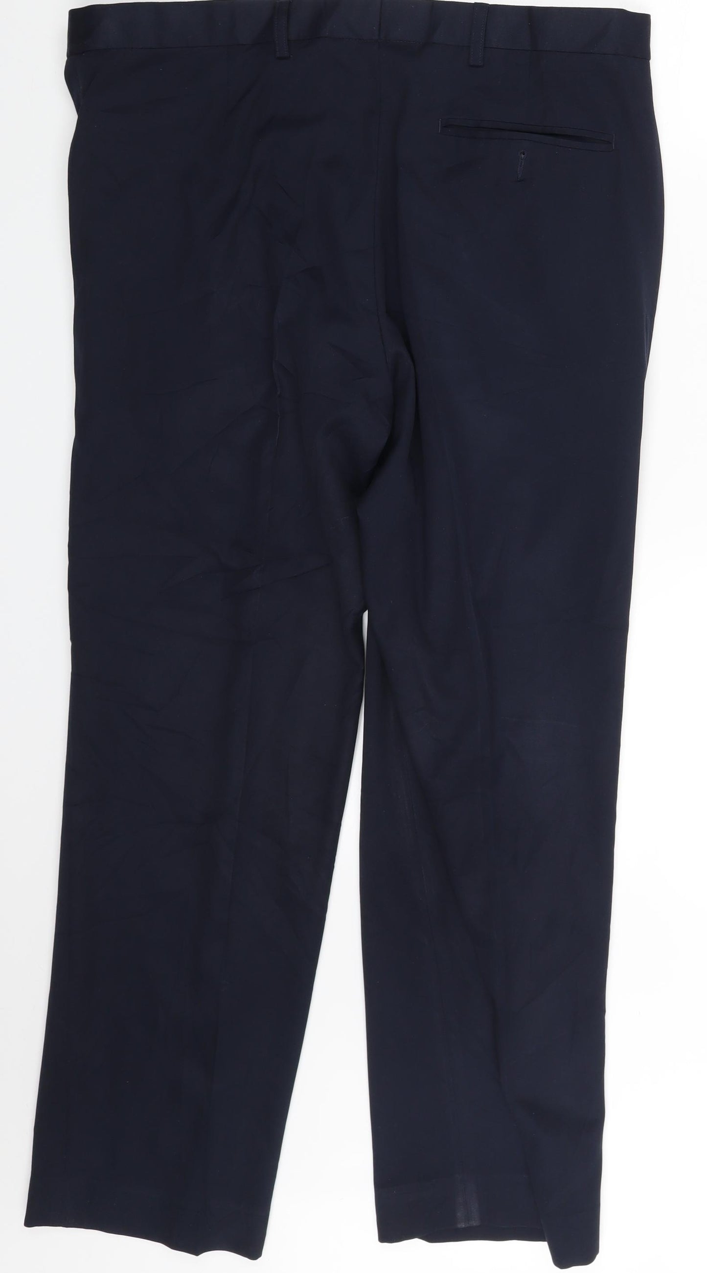 M&S Mens Blue   Trousers  Size 36 in L29 in