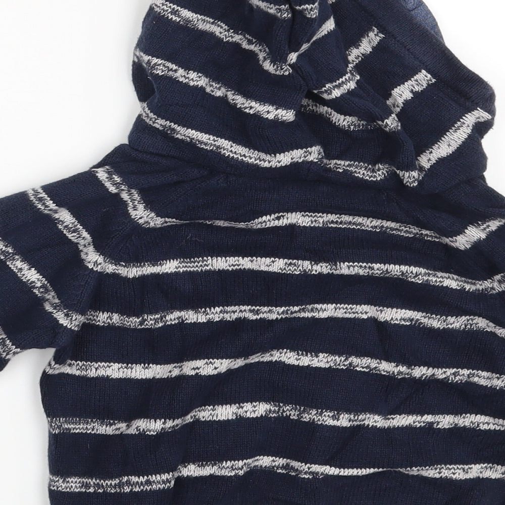 NEXT Boys Blue Striped  Pullover Jumper One Size