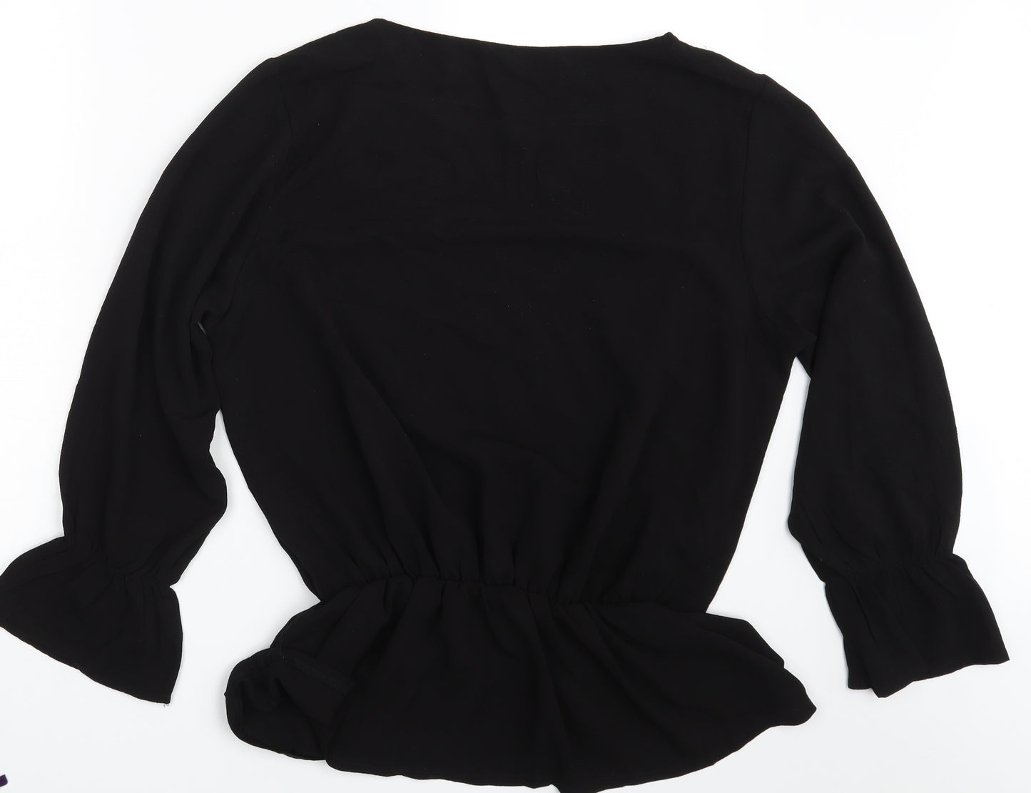 Kate collection Womens Black   Basic Blouse Size 2XL