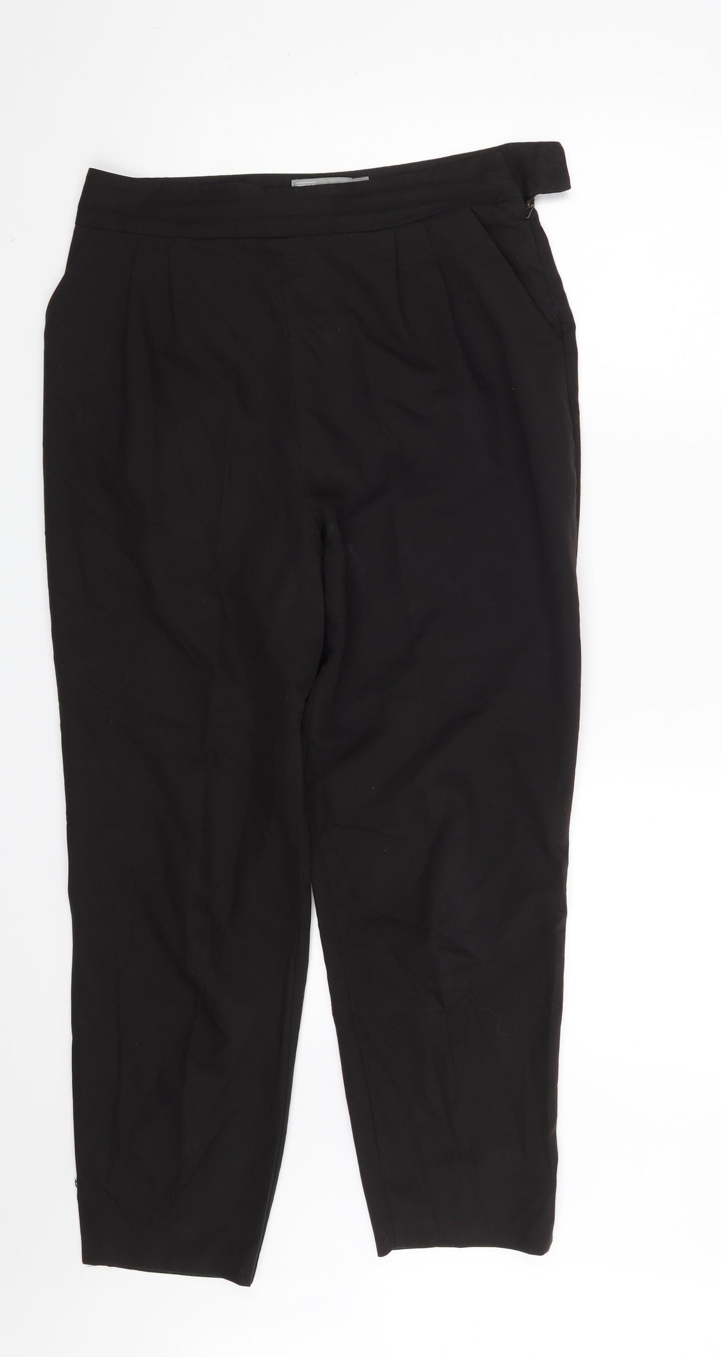 ASOS Womens Black   Chino Trousers Size 12 L26 in