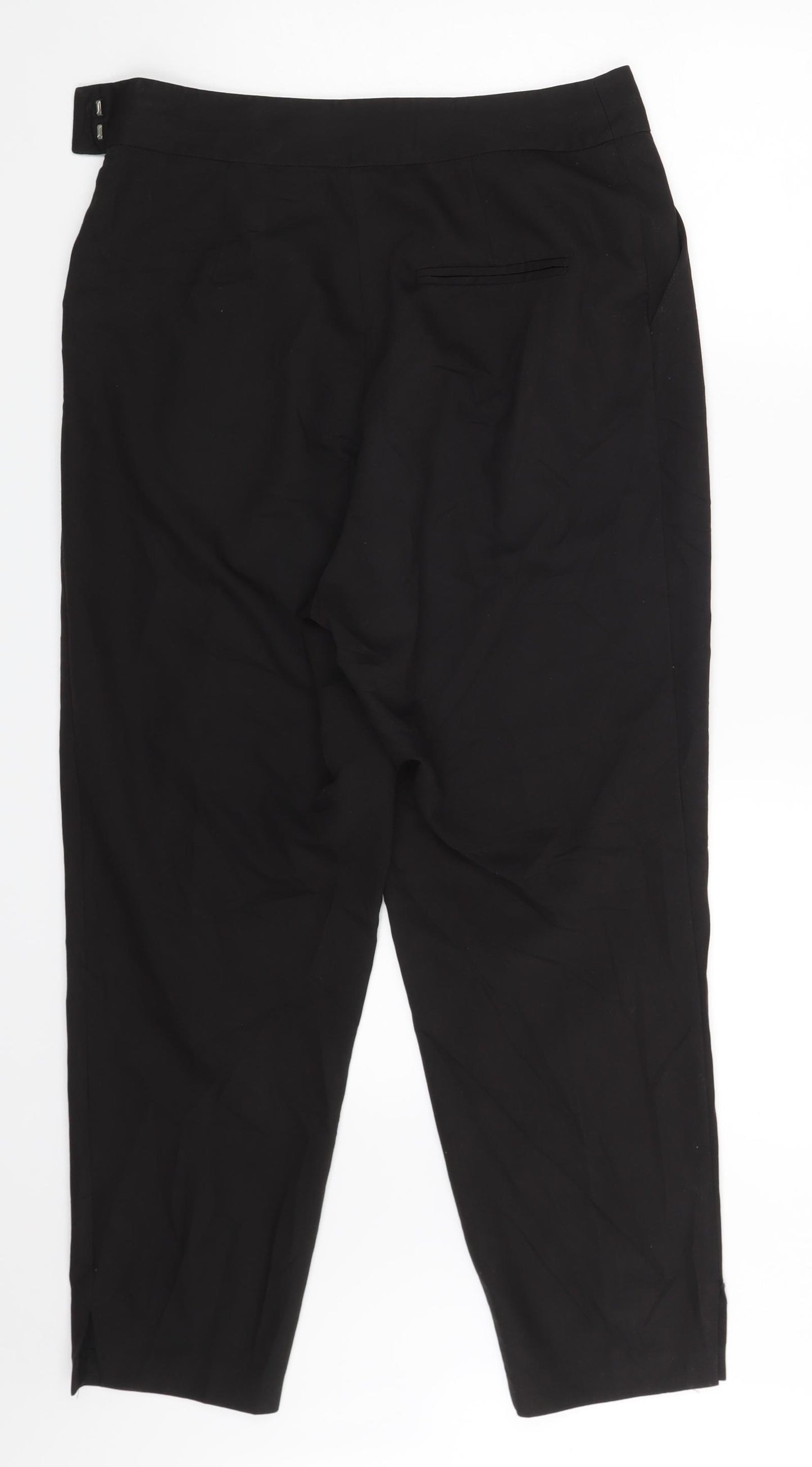 ASOS Womens Black   Chino Trousers Size 12 L26 in