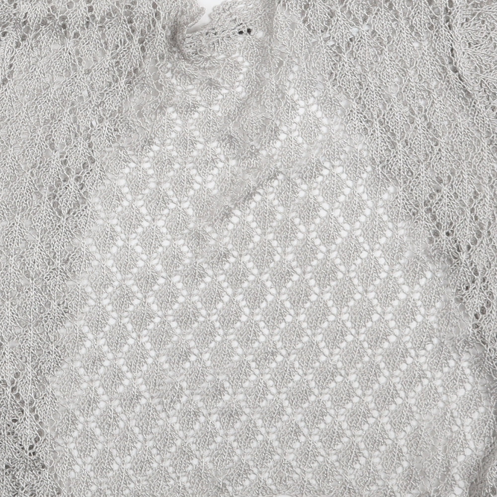 Roman Womens Silver   Basic Blouse Size 16