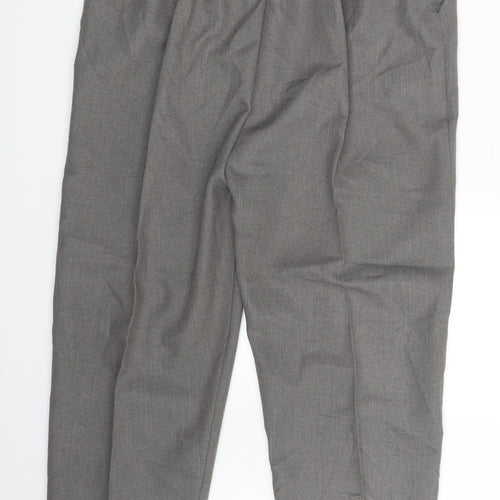 Preworn Womens Grey   Dress Pants Trousers One Size L25 in