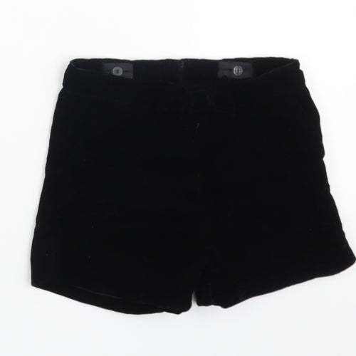 H&M Girls Black   Chino Shorts Size 6-7 Years
