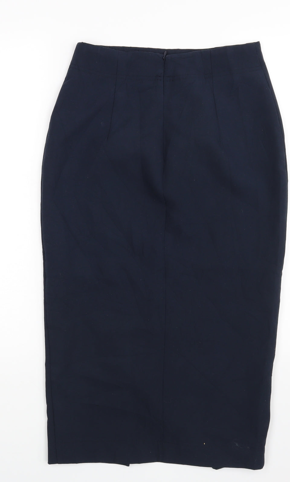 M&S Womens Blue   Straight & Pencil Skirt Size 8