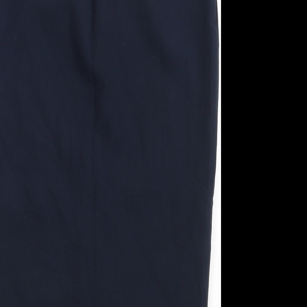 M&S Womens Blue   Straight & Pencil Skirt Size 8