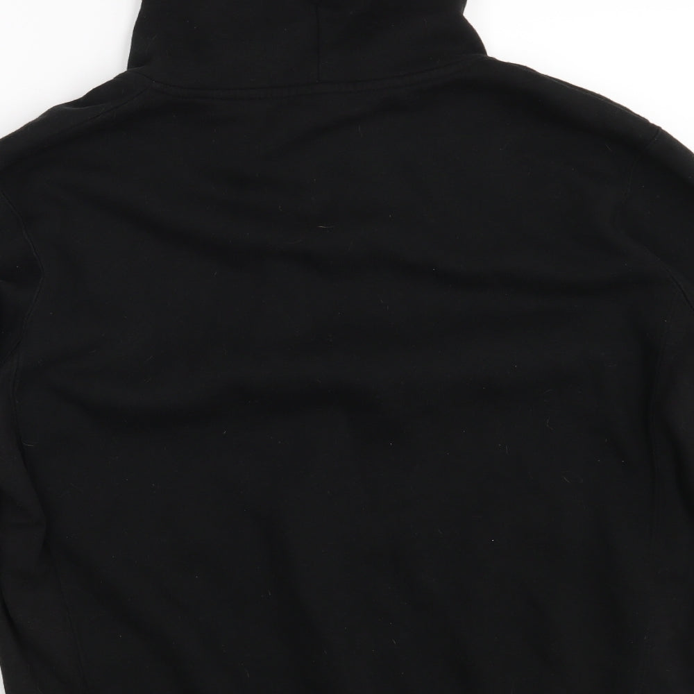 Preworn Mens Black   Full Zip Hoodie Size XL
