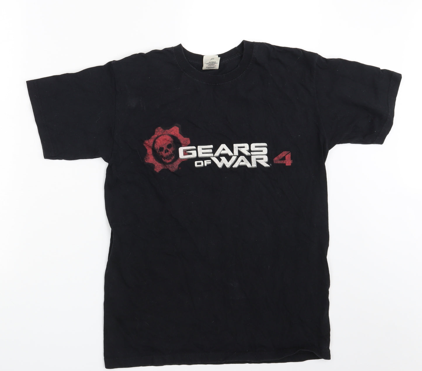 Fruit of the Loom Mens Black    T-Shirt Size S  - Gears of War 4