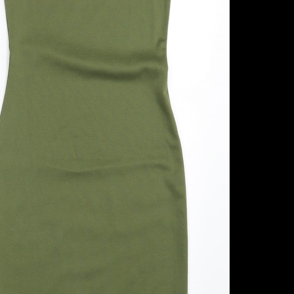 Primark Womens Green   Pencil Dress  Size 12