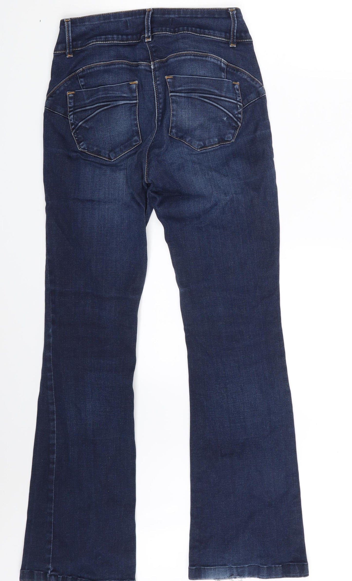 NEXT Womens Blue  Denim Bootcut Jeans Size 10 L30 in