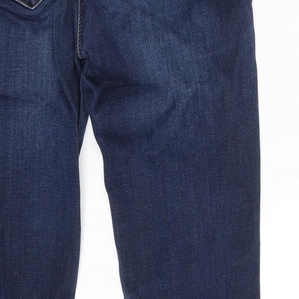 NEXT Womens Blue  Denim Bootcut Jeans Size 10 L30 in