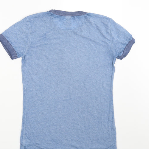 PINK Victoria's Secret Womens Blue   Basic T-Shirt Size XS