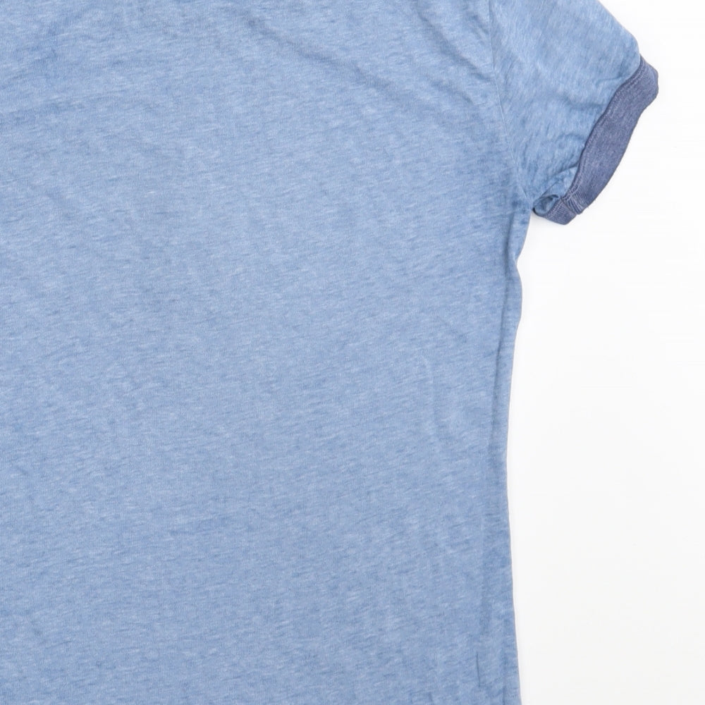 PINK Victoria's Secret Womens Blue   Basic T-Shirt Size XS