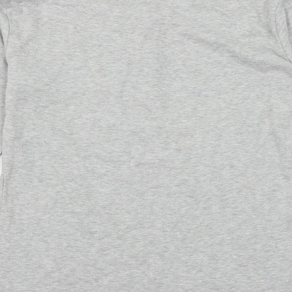 TU Womens Grey  Jersey Basic T-Shirt Size 12