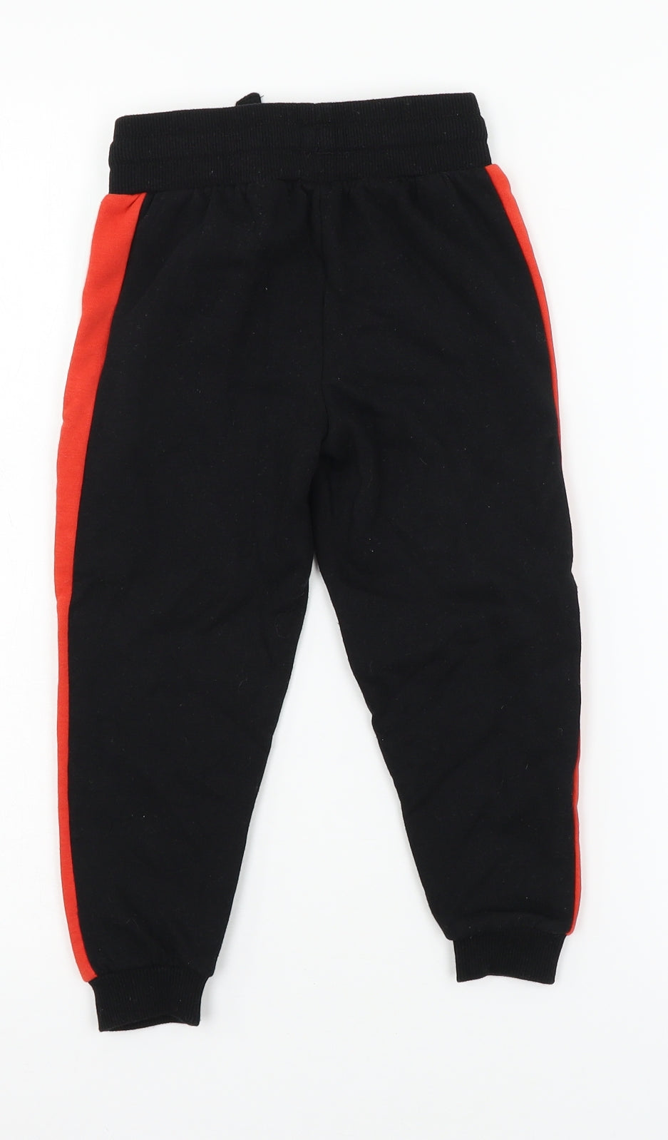 Super Mario Boys Blue  Jersey Jogger Trousers Size 3-4 Years