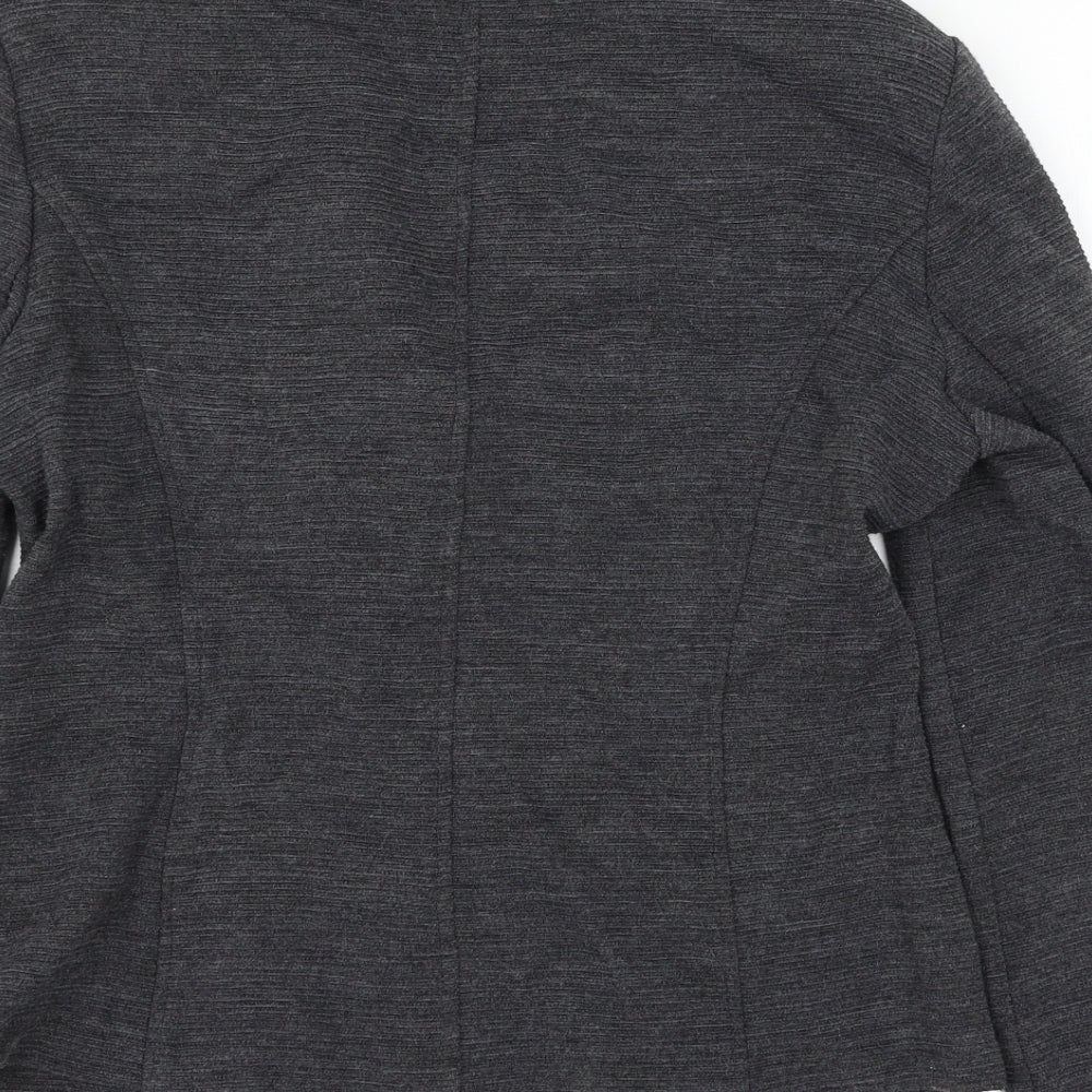 CC Womens Grey   Jacket Blazer Size 12