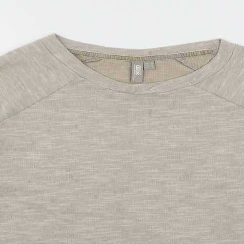 ASOS Womens Brown  Jersey Pullover Sweatshirt Size 12